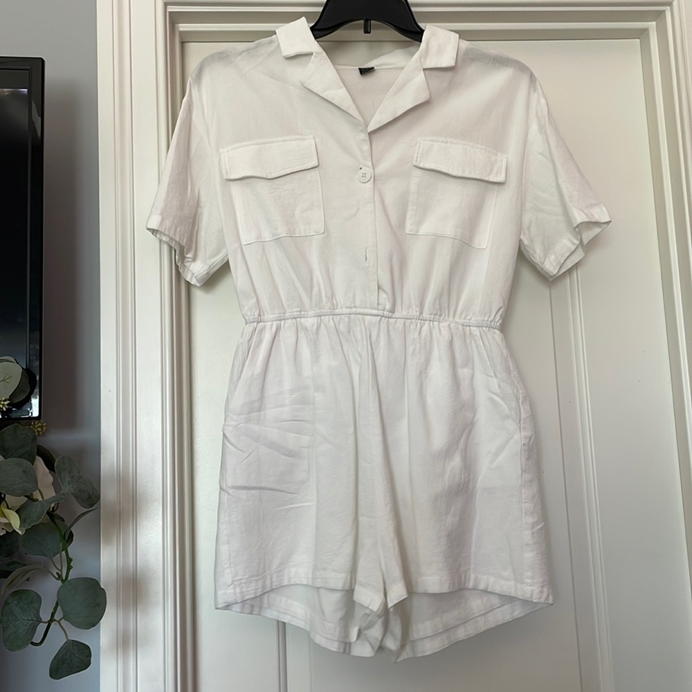 White Jumpsuit